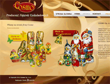 Tablet Screenshot of cosmochocolate.pl